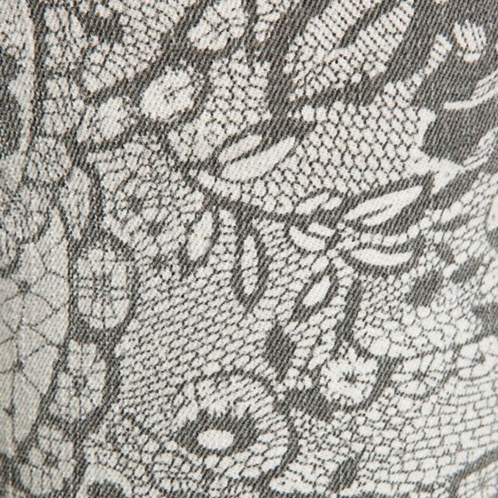 CURRENT ELLIOTT New Jeans Ankle Skinny Light Grey Black Lace Floral Women's HP🎉 - Picture 5 of 17